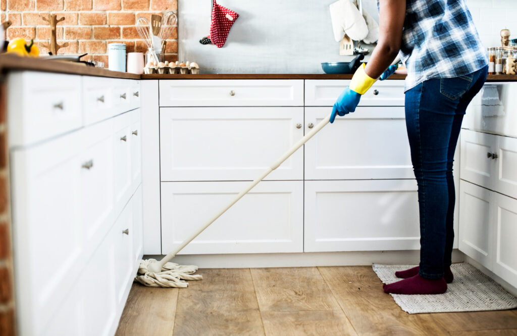 Cleaning Baseboards