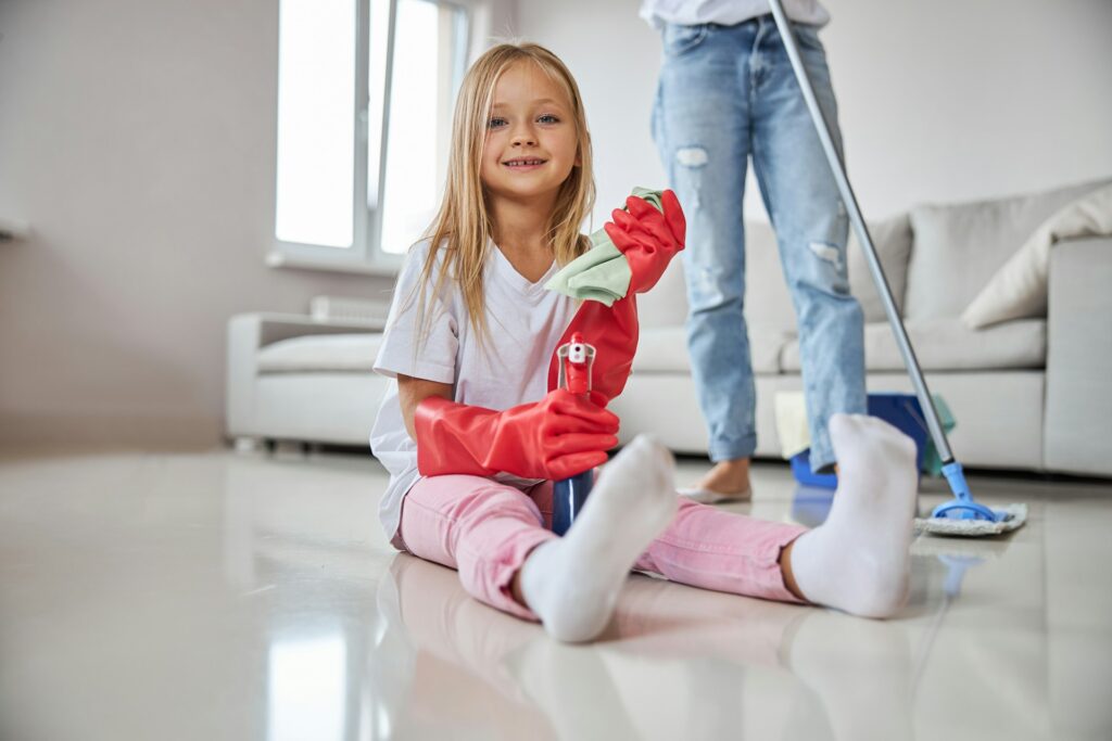 Clean Home with Kids