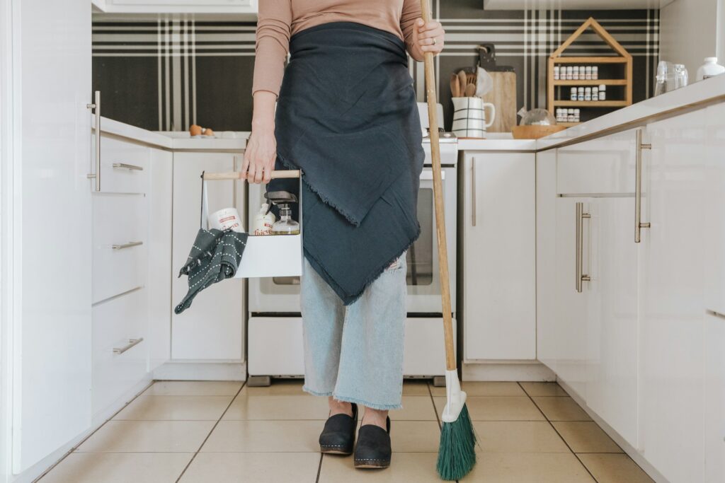 kitchen cleaning