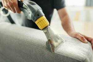 cleaning upholstery